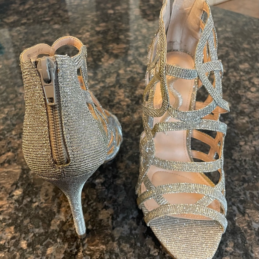 Nina All Rhinestone Heels